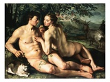 The Fall of Man Giclee Print by Hendrick Goltzius