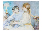 The Piano Giclee Print by Berthe Morisot