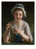 La lettre d'amour reproduction procédé giclée par Emile Munier