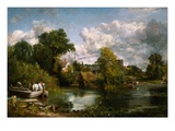 The White Horse Reproduction procédé giclée par John Constable