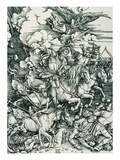 The Four Horsemen of the Apocalypse Giclee Print by Albrecht Durer