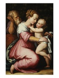 Die Heilige Familie Lámina giclée por Giorgio Vasari