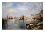 Le Grand Canal de Venise reproduction procédé giclée par Thomas Moran