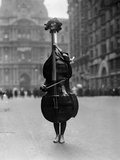 Walking Violin in Philadelphia Mummers' Parade, 1917 Photographic Print by Bettmann 