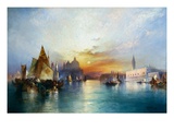 Venedig Giclée-Druck von Thomas Moran