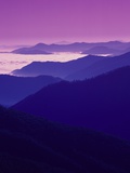 Twilight over Great Smoky Mountains Photographic Print by Cody Wood