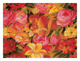 Afterglow, Hawaiian Lovers Impressão giclée por Rick Sharp