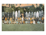 Duke y sus amigos Lámina giclée por Deanna Benatovich