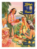 Hawaiian Luau, Libby's Pineapple Hawaii, c.1957 Giclee Print by Laffety