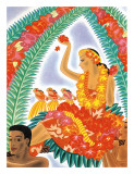 The Hawaiian Celebration Giclee Print by Frank MacIntosh The Hawaiian Celebration Giclee Print by Frank MacIntosh