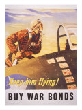 WWII Posters Stampa giclée di Everett Johnson