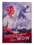 WWII Posters Stampa giclée di Everett Johnson