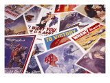 WWII Posters Stampa giclée di Everett Johnson