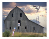 Back Yard Giclee Print by Bill Stephens