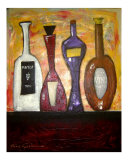 Nonno's Homemade Wine Giclee Print by Gino Savarino