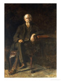 Portrait Dr. William Thompson, circa 1907 reproduction procédé giclée par Thomas Cowperthwait Eakins