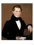 Captain Cox, circa 1836 Giclee Print by Ammi Phillips