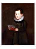 Portrait of a Young Boy, circa 1830 Giclee Print by Zedekiah Belknap