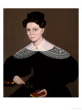 Mrs. Cox, circa 1836 Giclee Print by Ammi Phillips