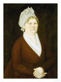 Hanna Voss, Kittery, Maine, circa 1795 Giclee Print by John Brewster