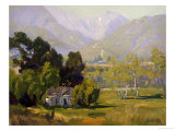 Canyon Near Ojai Giclee Print by Elmer Wachtel