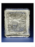 A Fine Repousse Tray Depicting a Japanese Tiger, 1881 Giclee Print by Gorham