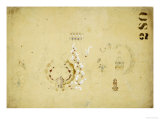 Original Design Sketch on Paper for an Enameled Three-Piece "Arabian" Coffee Service, circa 1886 Giclee Print by Tiffany & Co 