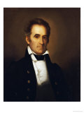 Portrait of American Statesman Richard Mentor Johnson (1780-1850) reproduction procédé giclée par Rembrandt Peale