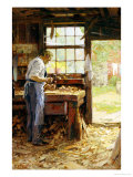 Village Carpenter, 1899 Giclee Print by Edward Henry Potthast