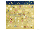 A Fine Pieced and Appliqued Cotton Quilted Coverlet, American, circa 1891 Giclee Print