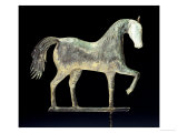 A Molded Copper and Cast Zinc Horse Weathervane, 1850-1867 reproduction procédé giclée par A. L. Jewell and Co. 