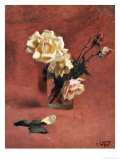 Still Life with Roses in a Glass Giclee Print by Edward Henry Potthast