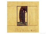Design for Curtains for the Hall Windows, 1916-17 for W. J. Bassett-Lowke Reproduction procédé giclée par Charles Rennie Mackintosh