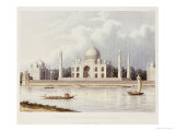 The Taj Mahal, Tomb of the Emperor Shah Jehan and His Queen, circa 1824 Giclee Print by Charles Ramus Forrest