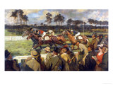Racing, Hoppe-Garden, Berlin School, circa 1900 Giclee Print
