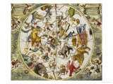 Atlas Coelestis Seu Harmonia Macrocosmica, 18th Century Giclee Print by Andreas Cellarius