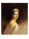 Queen Victoria, 1871 reproduction procédé giclée par Thomas Sully