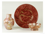 A Selection of Pottery reproduction procédé giclée par William De Morgan