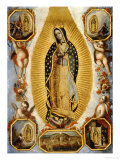 La Virgen de Guadalupe, 18th Century, Mexican School Giclee Print