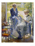 The Garden Room, Giverny Impressão giclée por Richard E. Miller The Garden Room, Giverny Impressão giclée por Richard E. Miller