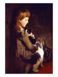 The Favorite Kitten Lámina giclée por Abbott Handerson Thayer The Favorite Kitten Lámina giclée por Abbott Handerson Thayer
