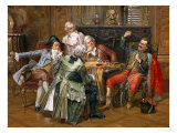 A Good Story Giclee Print by Albert Joseph Franke