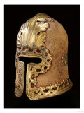 An Italian Barbute From A Stemma, In 15th Century  Lámina giclée