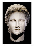 A Greek Marble Female Head, Classical Period, circa Mid 4th Century Giclee Print
