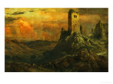 Mediterranean Castle, 1873 reproduction procédé giclée par Frederic Edwin Church
