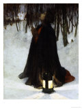 A Dream of Christmas Giclee Print by George Hitchcock