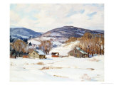Early Snow Giclee Print by George Gardner Symons