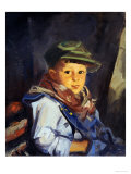 Boy with Green Cap (Chico), 1922 reproduction procédé giclée par Robert Henri