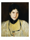 The Yellow Blouse reproduction procédé giclée par William Merritt Chase
