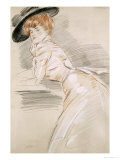 Madame Helleu in a Hat Giclee Print by Paul-cesar Helleu